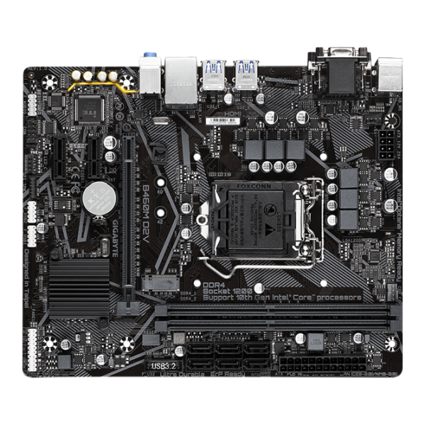 Placă de bază Gigabyte B460M D2V 1.0 Gaming/ mATX/ Intel B460 photo 1