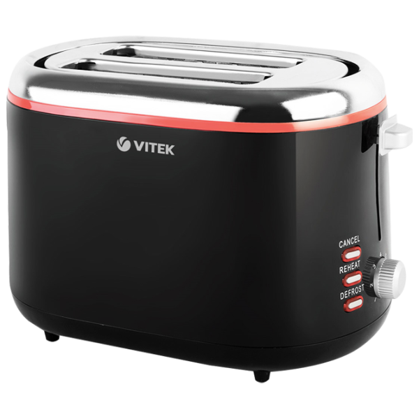 Toster Vitek VT-7163 Mecanic/ 850 W/ Black photo 1