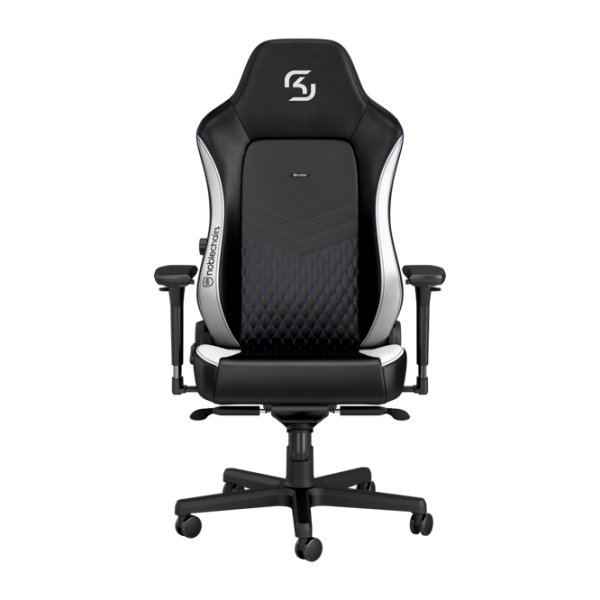 Scaun Gaming NOBLECHAIRS HERO SK Edition White Black photo 1