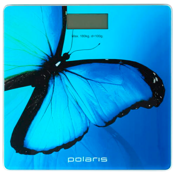 Cântar de podea Polaris PWS 1878DG Butterfly Blue photo 1