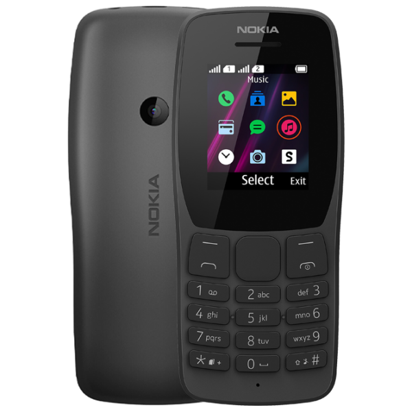 Nokia 110 (2019) Black / Dual SIM photo 1