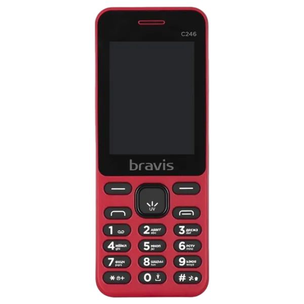 BRAVIS C246 Fruit Красный/ Dual SIM photo 1