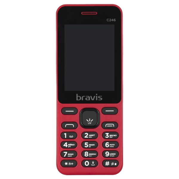 BRAVIS C246 Fruit Красный/ Dual SIM photo 1