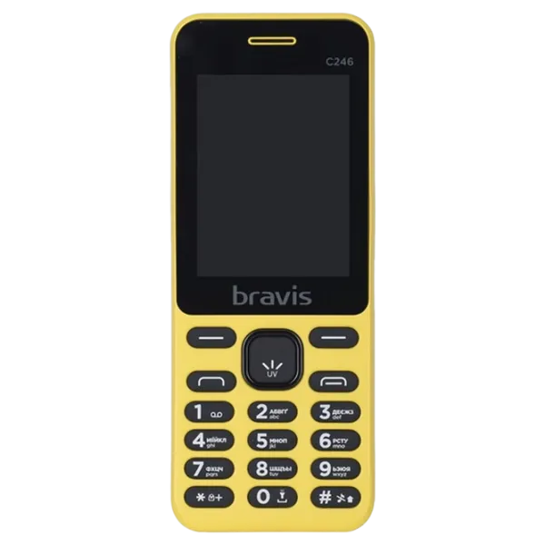 BRAVIS C246 Fruit Желтый/ Dual SIM photo 1