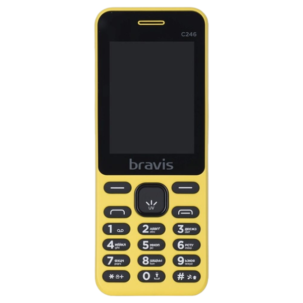 BRAVIS C246 Fruit Желтый/ Dual SIM photo 1