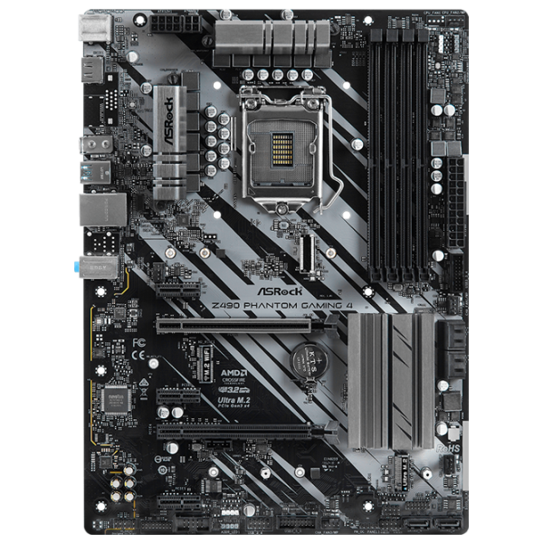 Материнская плата ASRock Z490 PHANTOM GAMING 4 ATX/ Intel Z490 photo 1