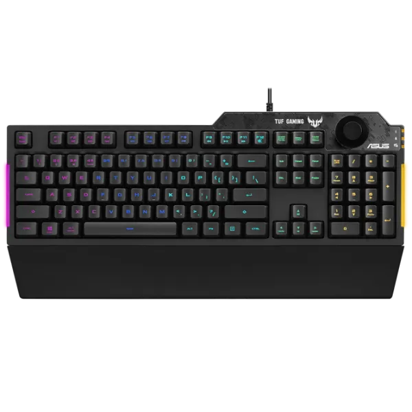 Tastatură Asus TUF K1 Cu fir/ Black photo 1