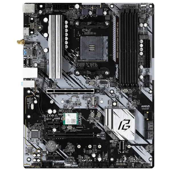 Материнская плата ASRock B550 PHANTOM GAMING 4/ AC ATX/ AMD B550 photo 1