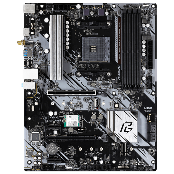 Материнская плата ASRock B550 PHANTOM GAMING 4/ AC ATX/ AMD B550 photo 1