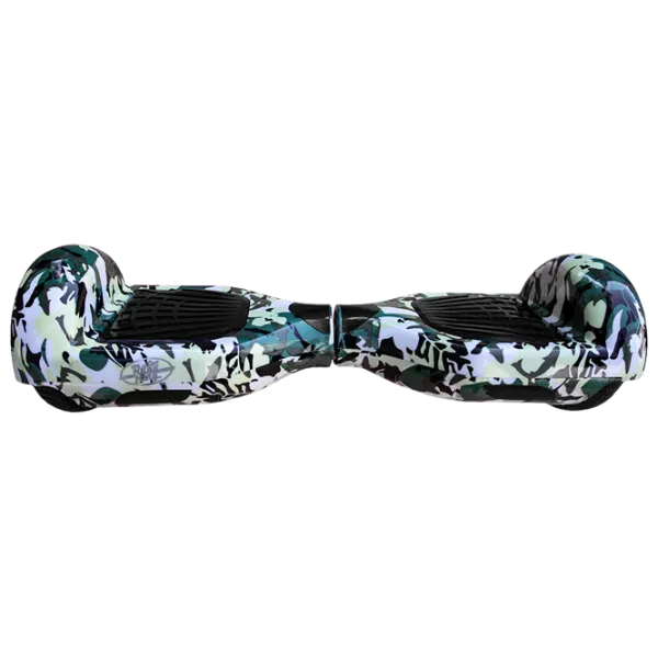 Hoverboard Roadking R6 BT LED 6.5"/ Green Camouflage photo 1