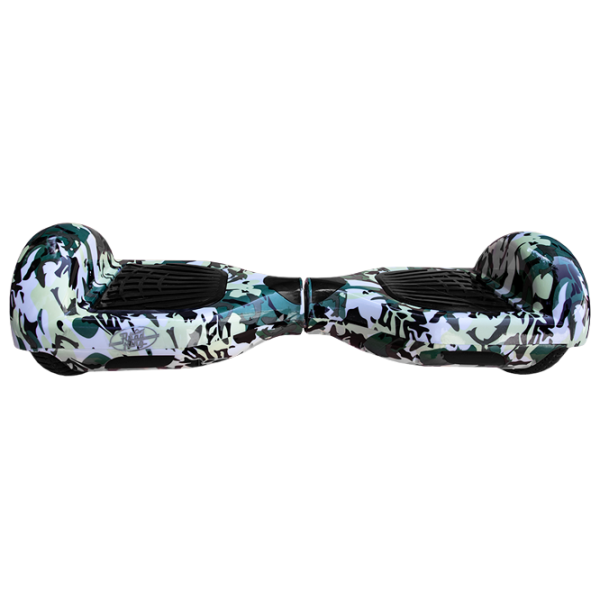Hoverboard Roadking R6 BT LED 6.5"/ Green Camouflage photo 1