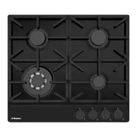 Plită Hansa BHGS651550 Gaz/ Black
