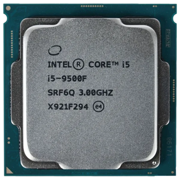 Процессор Intel Core i5-9500F Tray S1151/ 3.00 ГГц - 4.40 ГГц photo 1