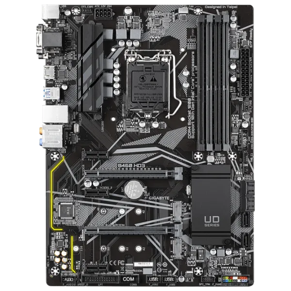 Материнская плата Gigabyte B460 HD3 1.0 ATX/ Intel B460 photo 1