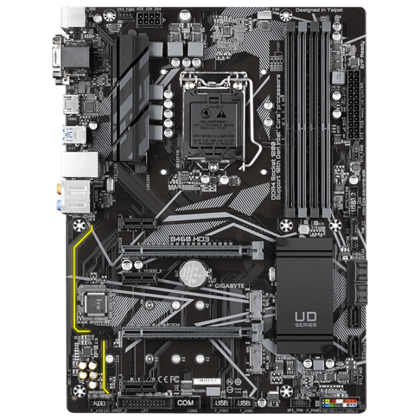 Материнская плата Gigabyte B460 HD3 1.0 ATX/ Intel B460 photo 1
