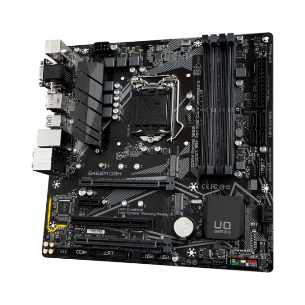 Placă de bază Gigabyte B460M D3H 1.0 Gaming/ mATX/ Intel B460 photo 1