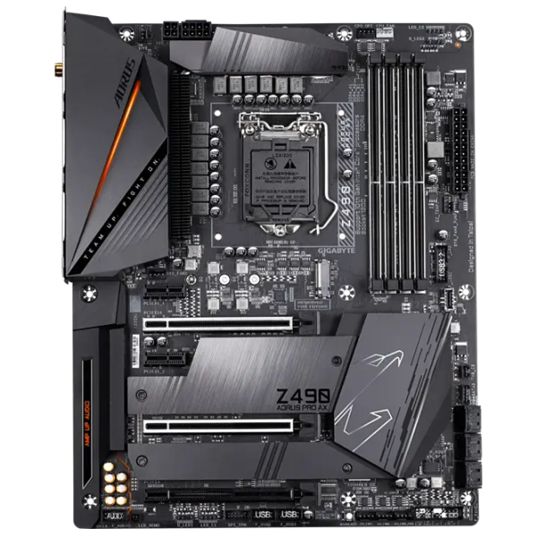Placă de bază Gigabyte Z490 AORUS PRO AX 1.1 ATX/ Intel Z490 photo 1