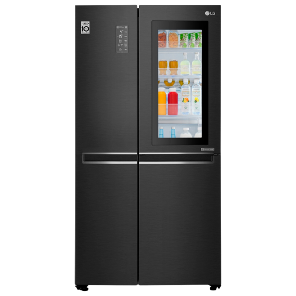 Frigider LG GC-Q247CBDC Side by Side 626 l / 179 cm / Black photo 1