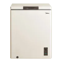 Морозильник Midea LF 143 BEIGE Бежевый