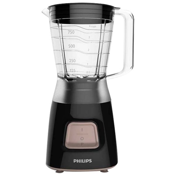 Стационарный блендер Philips HR2052/90 450 Вт / Черный photo 1