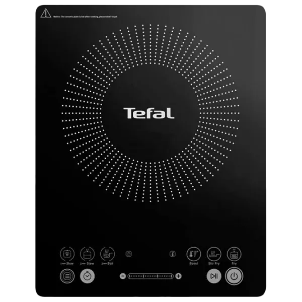 Настольная плита Tefal IH210801 Индукционная/ Черный photo 1 Настольная плита Tefal IH210801 Индукционная/ Черный photo 1