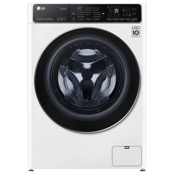 Стиральная машина LG F2T9GW9W Direct Drive/AI DD/Steam/TurboWash360/8.5 кг/Белый photo 1 Стиральная машина LG F2T9GW9W Direct Drive/AI DD/Steam/TurboWash360/8.5 кг/Белый photo 1