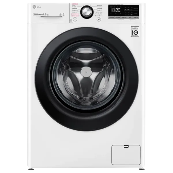 Mașină de spălat LG F2V3GS6W Direct Drive/AI DD/Steam/TurboWash/8.5 kg/White photo 1