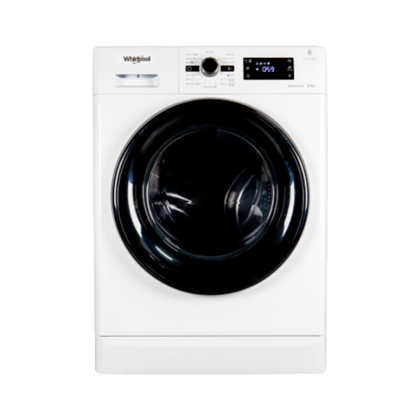 Стиральная машина с сушкой Whirlpool FWDG86148B EU 8 кг / 1400 об/мин / Белый photo 1