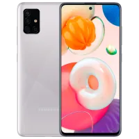 Samsung Galaxy A51 4 ГБ/ 64 ГБ/ Dual SIM/ Серебряный Metalic