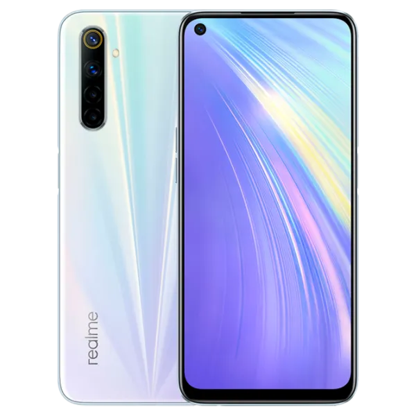 Realme 6 8 ГБ/ 128 ГБ/ Dual SIM/ Белый  photo 1 Realme 6 8 ГБ/ 128 ГБ/ Dual SIM/ Белый  photo 1