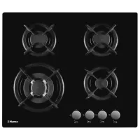 Газовая варочная панель Hansa BHKS63175 Закаленное стекло/ Черный