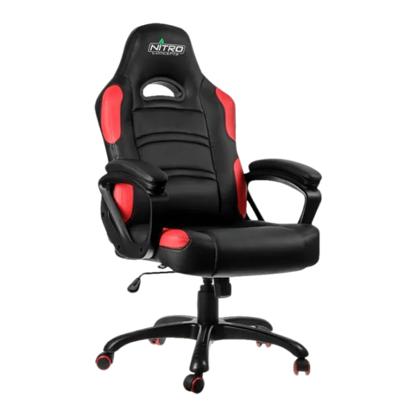 Scaun Gaming Gamemax GCR07 Black Red photo 1 Scaun Gaming Gamemax GCR07 Black Red photo 1