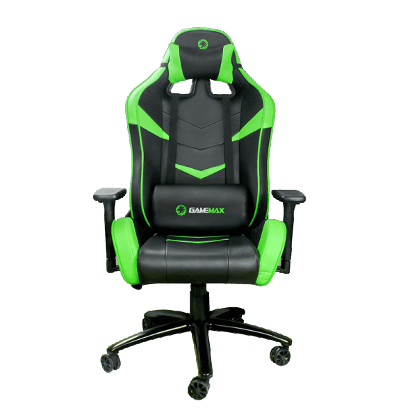 Игровое кресло Gamemax GCR08 Черный Зелёный photo 1 Игровое кресло Gamemax GCR08 Черный Зелёный photo 1