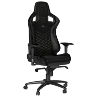Игровое кресло NOBLECHAIRS Hero Черный Золотой