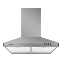 Вытяжка Gefest BO 10 K44 Каминная/ Серебряный/ Нержавеющая сталь