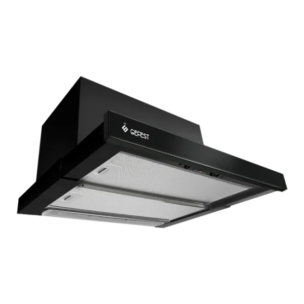Hotă Gefest BO 4501 K23 Telescopic/ Black/ Gray photo 1