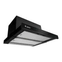 Вытяжка Gefest BO 4501 K23 Телескопический/ Черный/ Серый