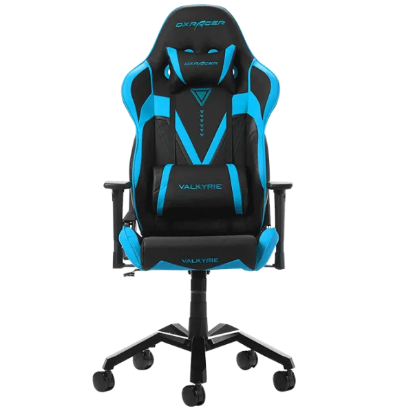 Scaun Gaming DXRacer Valkyrie Black Blue photo 1