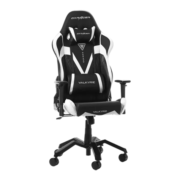 Scaun Gaming DXRacer Valkyrie GC-V03-NW-B1 Black White photo 1