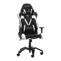 Игровое кресло DXRacer Valkyrie GC-V03-NW-B1 Черный Белый