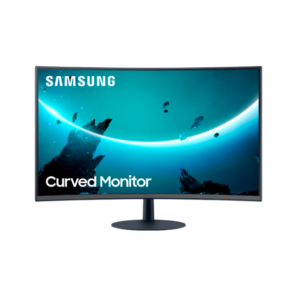 Монитор Samsung C27T550FDI 27" Full HD 75 Гц/ 4 мс/ Черный photo 1