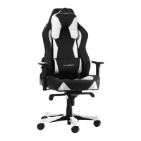 Игровое кресло DXRacer Work GC-W0-NW-Y2 Черный Белый