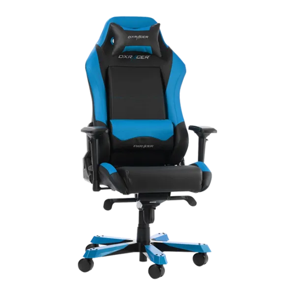 Scaun Gaming DXRacer Iron GC-I11-NB-S4 Black Blue photo 1
