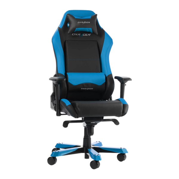 Scaun Gaming DXRacer Iron GC-I11-NB-S4 Black Blue photo 1