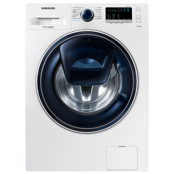 Стиральная машина Samsung WW60K40G09WDLP 6 кг / 1000 об/мин / Белый photo 1