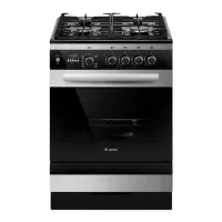 Aragaz Gefest 6500-04 0069 Gaz/ Inox Black