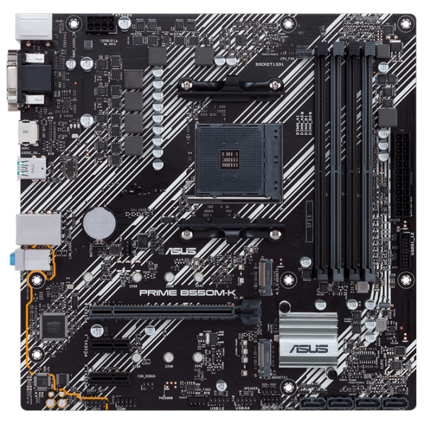 Материнская плата Asus PRIME B550M-K mATX/ AMD B550 photo 1