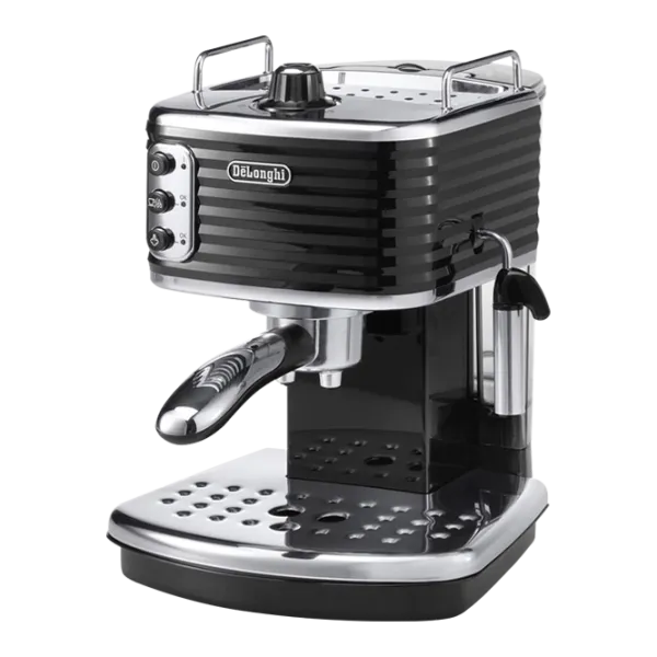 Кофеварка Эспрессо Delonghi ECZ351BK 1.4 л/ Хром Черный photo 1