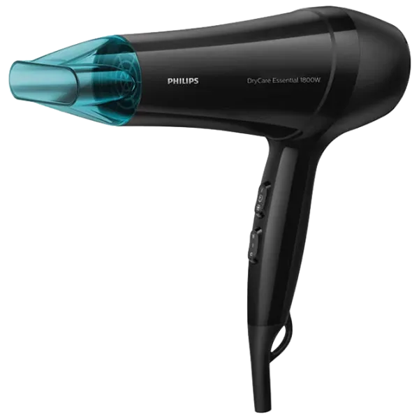 Uscător de păr Philips BHD017/00 1800 W / Black photo 1
