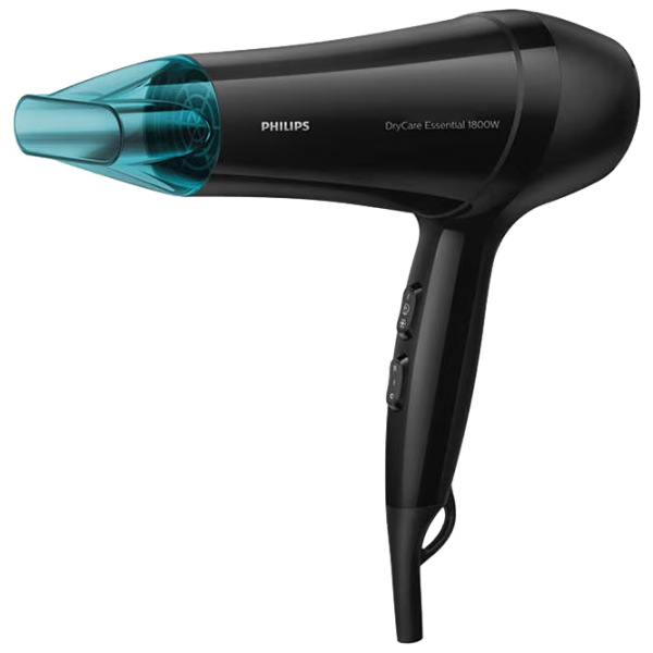 Uscător de păr Philips BHD017/00 1800 W / Black photo 1